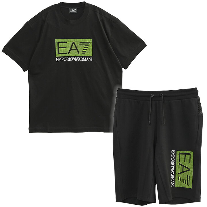 楽天市場】アルマーニ セットアップ EA7 Tシャツ × スウェット ハーフ 