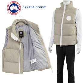 カナダグース CANADA GOOSE ダウンベスト ローレンス ホワイトディスク 750フィルパワー 2804MW LAWRENCE PUFFER VEST-432 LIMESTONE ライムストーン【新作】【アウター】