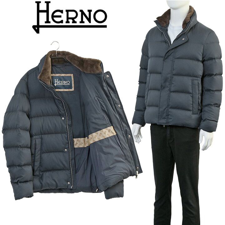 楽天市場】ヘルノ HERNO エコファー herno ダウンジャケット ARENDELLE 