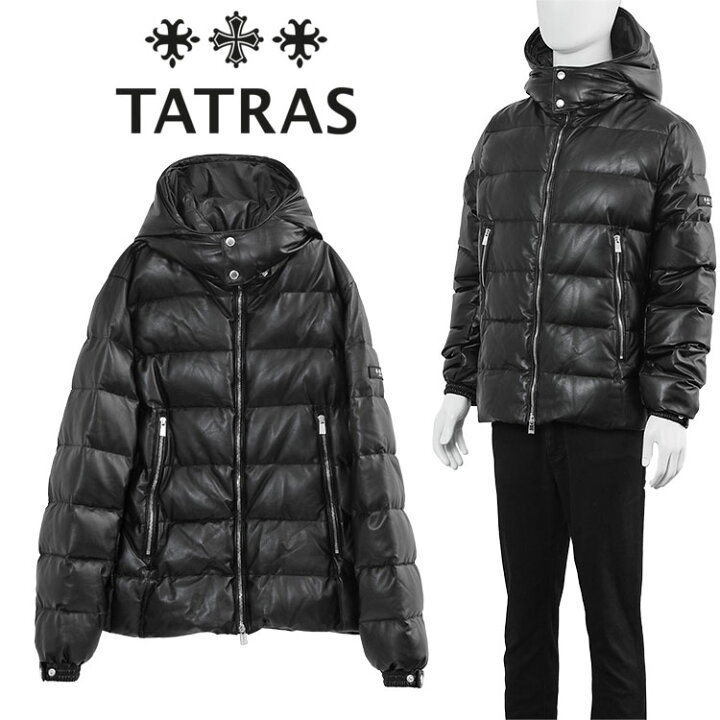 楽天市場】タトラス TATRAS フェイクレザー ダウンジャケット ルイスン 