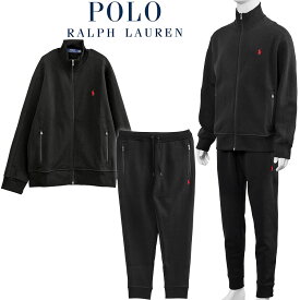 POLO Ralph Lauren ポロ セットアップ ダブルニット メッシュ トラックジャケット パンツ 710881509001/710881510001-POLO BLACK【新作】