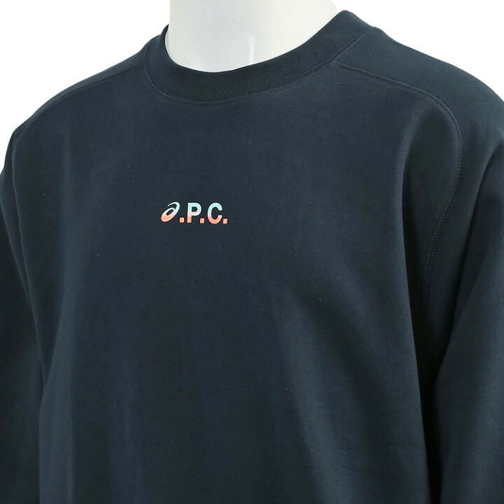 楽天市場】A.P.C. × ASICS レイク スウェットシャツ ストレートカット 