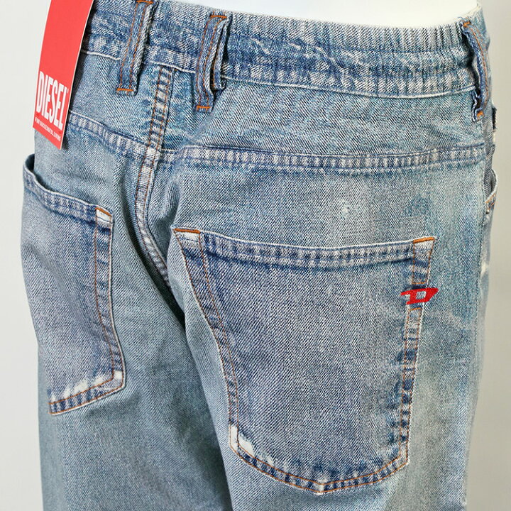 楽天市場】DIESEL 転写プリント デニム柄 ジョグジーンズ JOGG JEANS 