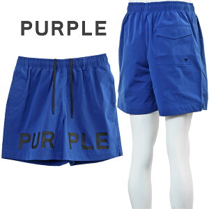 �p�[�v�� �u�����h PURPLE BRAND �n�[�t�p���c ���[�h�}�[�N �I�[���A���E���h �V���[�c PWordmark All Around Shorts P504-PMBW125-BLUE�y�V��z
