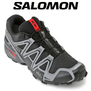 SALOMON T SPEEDCROSS 3 GORE-TEX Xj[J[ L47731700-BLACK ASPHALT FLAME SCARLET / QuicklaceyVz