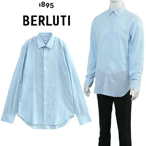 �x�����b�e�B BERLUTI �A���f�B �R�b�g�� �V���N �X�N���b�g �V���c R29HTL85-002-N23_SKY_BLUE�y�V��z