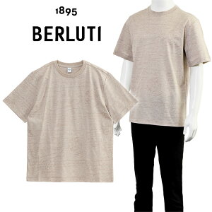 �x�����b�e�B BERLUTI �X�N���b�g �s�P T�V���c R29JRS102-002-D56 BREEZY BEIGE �u���[�W�[ �x�[�W���y�V��z