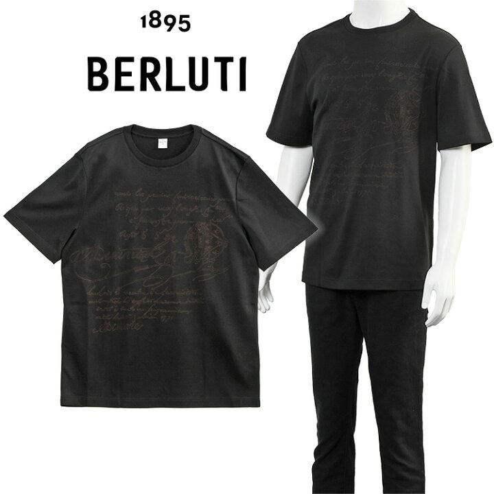 楽天市場】ベルルッティ BERLUTI スクリット 刺しゅう Tシャツ 