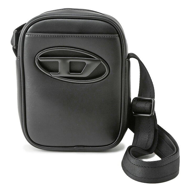 ディーゼル ショルダーバッグ レザー DIESEL ハンドバッグ -- BLK 無地 