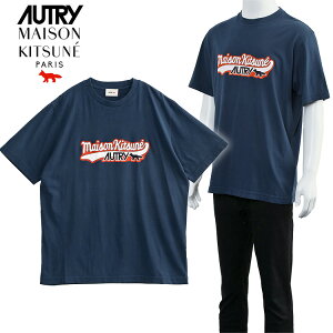 �I�[�g���[×���]���L�c�l MAISON KITSUNE �o�[�V�e�B T�V���c TSPX-MK2B-BLUE�y�V��z