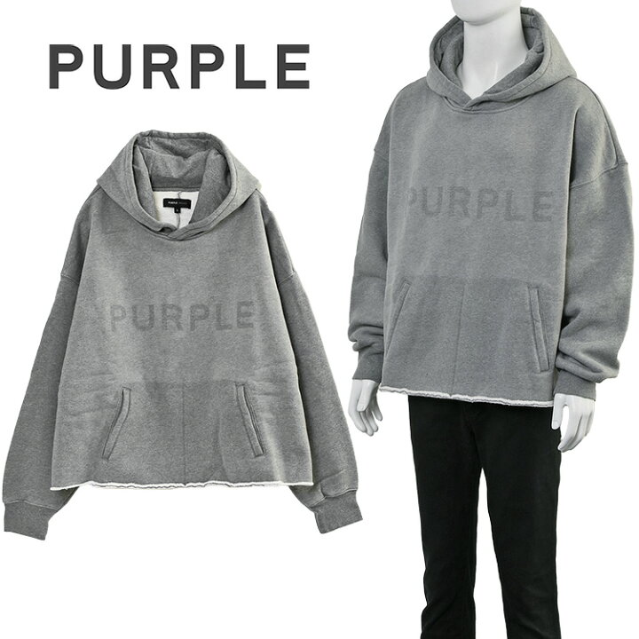 楽天市場】PURPLE BRAND クロップド パーカー ヘビーウェイトフリース 