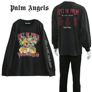 �p�[���G���W�F���X PALM ANGELS ����T ����T�V���c Rest In Palm PMAB058F25JER004-1084�y�V��z