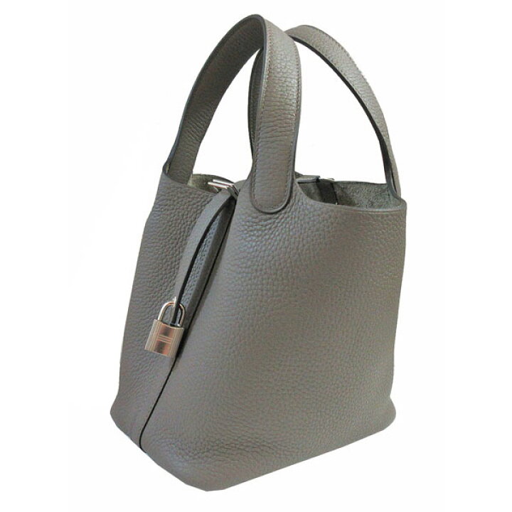 楽天市場】≪新品≫エルメス ピコタン ロック 18 PM エタン シルバー 