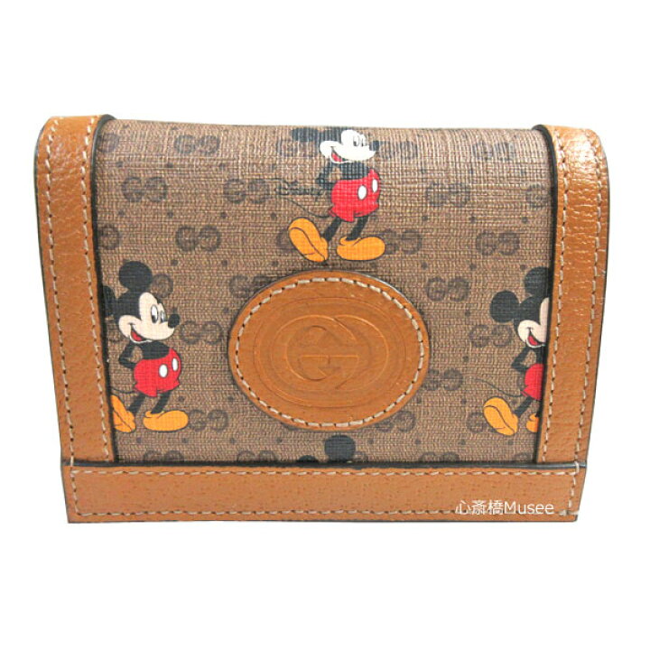 楽天市場 新品 Gucci グッチ Disney Gucci ディズニー グッチ ミッキー プリント Gg カードケース ウォレット ミニ財布 コイン 紙幣入れ付き 年限定コラボ ミッキースペシャルパッケージ 箱 リボン ラッピング インポートミュゼ心斎橋筋一丁目店