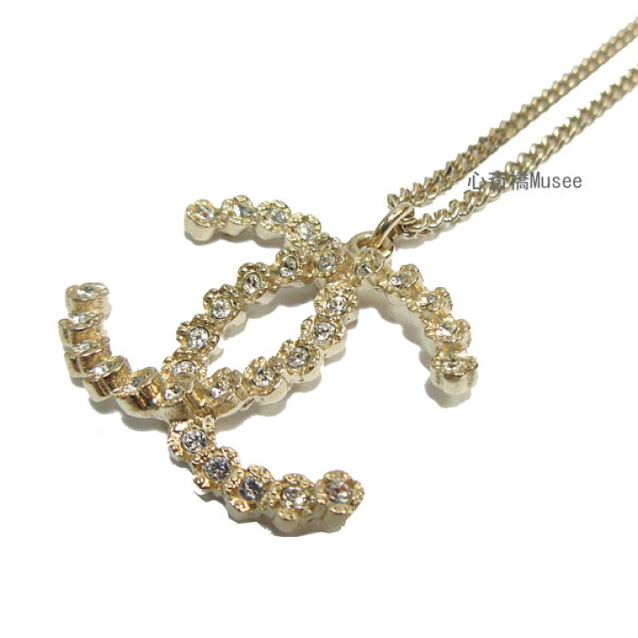 楽天市場】新品 CHANEL シャネル 18年AW CC ココ マーク ネックレス 
