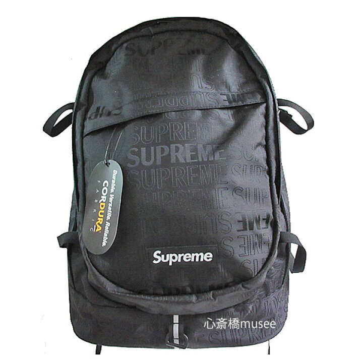楽天市場】≪新品≫ Supreme 19ss SUPREME Backpack Cordura Black  