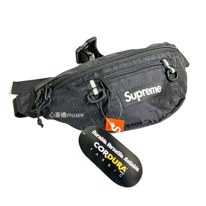 楽天市場】≪新品≫ SUPREME 19SS Waist Bag Black シュプリーム 