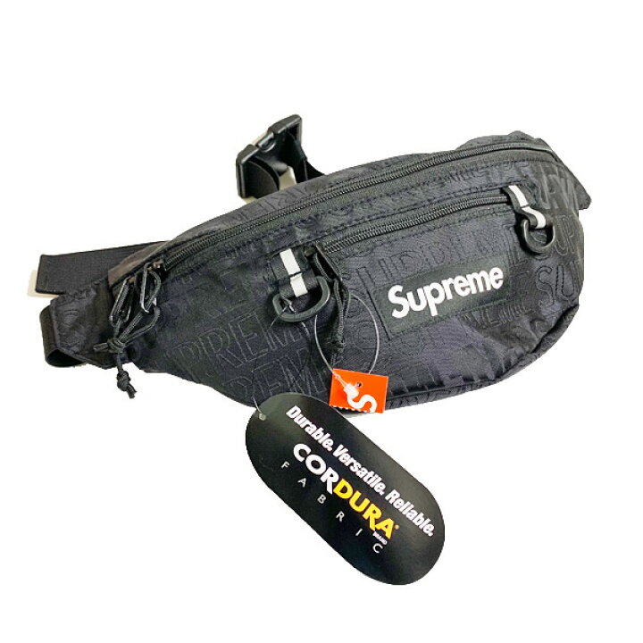 楽天市場】≪新品≫ SUPREME 19SS Waist Bag Black シュプリーム  