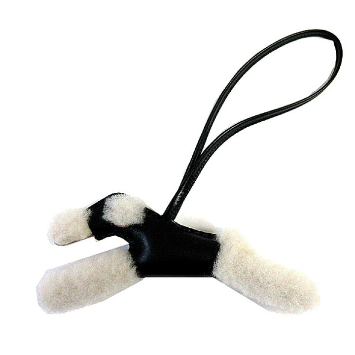 楽天市場】《新品》エルメス バディ 犬 バッグチャーム 黒 