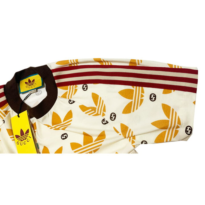 楽天市場】≪ 新品 ≫ adidas x Gucci メンズ トレフォイル プリント T  