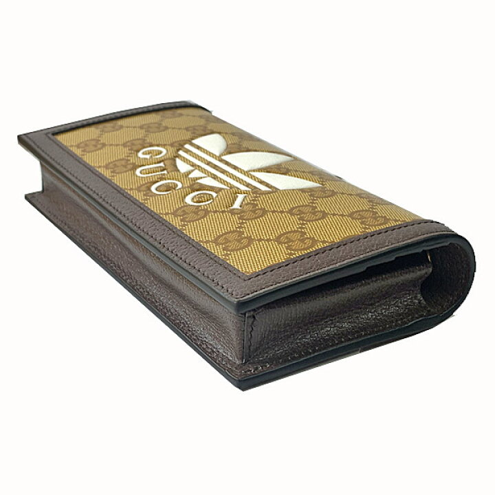 楽天市場】≪ 新品 ≫ adidas x Gucci チェーン付き ウォレット GG 