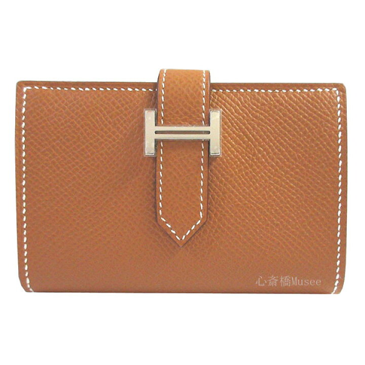 楽天市場】≪ 新品 ≫ エルメス ベアン ミニ ゴールド シルバー金具 箱 