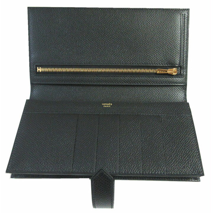 楽天市場】≪ 新品 ≫ HERMES エルメス ベアンスフレ エプソン 黒  