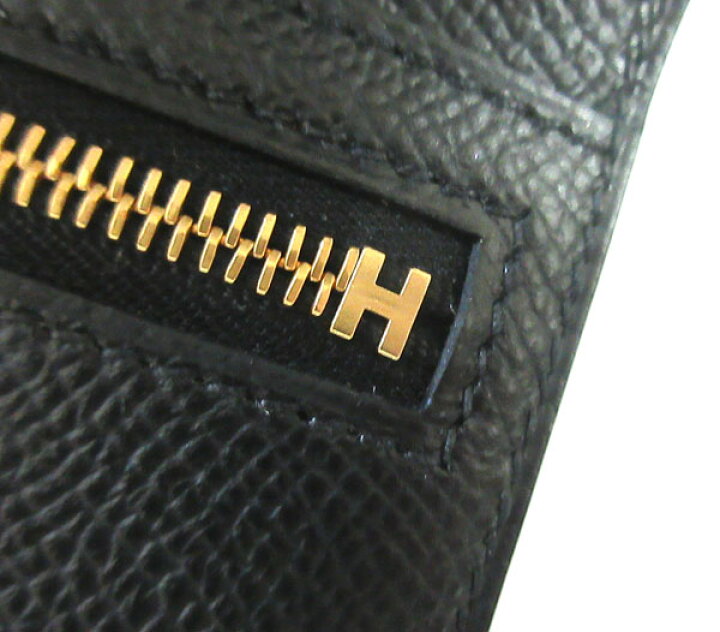 楽天市場】≪ 新品 ≫ HERMES エルメス ベアンスフレ エプソン 黒  