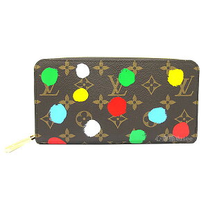  Vi  CBg Ԝ\ R{ LV × YK Wbs[ EHbg mO }` yCeBbh hbg M81864 LOUIS VUITTON YAYOI KUSAMA ZIPPY WALETTE Monogram Eht@Xi[ z  
