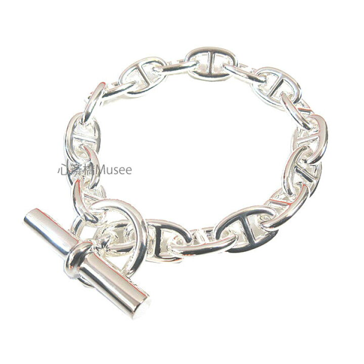 楽天市場】《新品》 エルメス シェーヌダンクル MM 17 シルバー製  