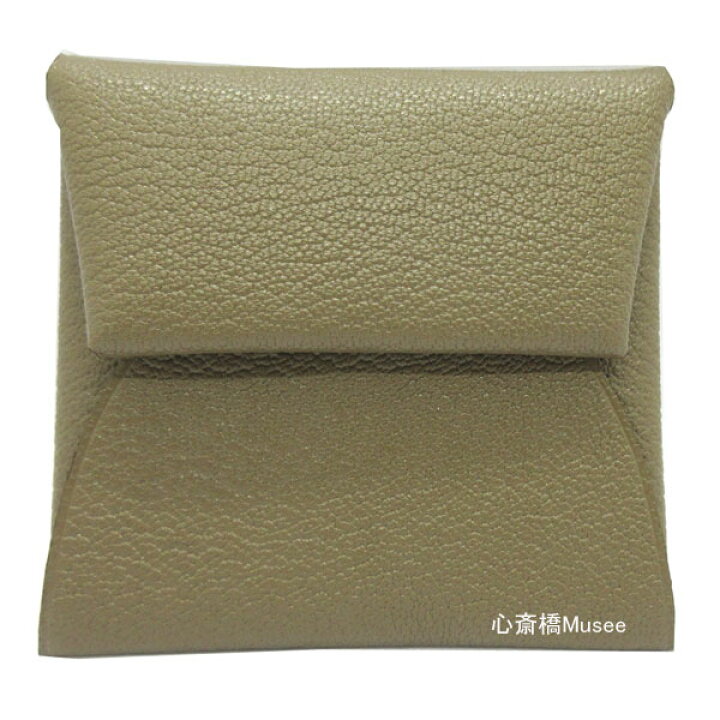 エルメスバスティアシェーブルエトゥープ｜三つ折り財布