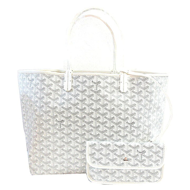 楽天市場】≪ 新品 ≫ 正規品 GOYARD ゴヤールサンルイ PM 白 ホワイト 