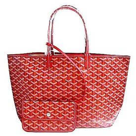 ≪ 新品 ≫ 正規品 GOYARD ゴヤールサンルイ PM 赤 レッド トート バッグ ショッパー リボン ラッピング ST LOUIS　PM Red tote bag brand new