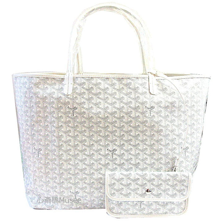 楽天市場】≪ 新品 ≫ 正規品 GOYARD ゴヤールサンルイ GM 白 ホワイト  