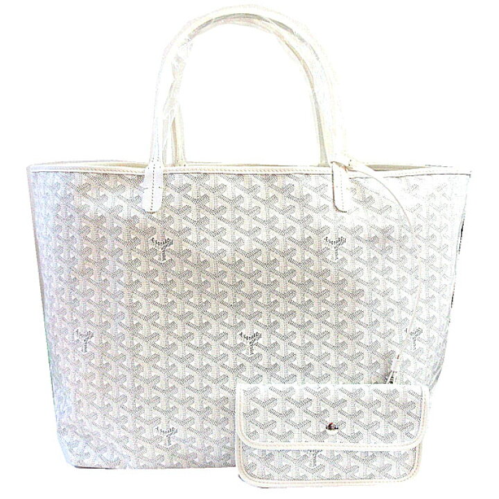 楽天市場】≪ 新品 ≫ 正規品 GOYARD ゴヤールサンルイ GM 白 ホワイト 