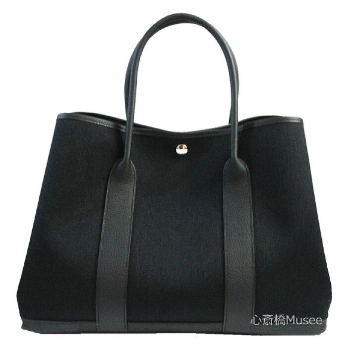 楽天市場】≪ 新品 ≫ エルメス ガーデンパーティ 36 PM ブラック 黒 
