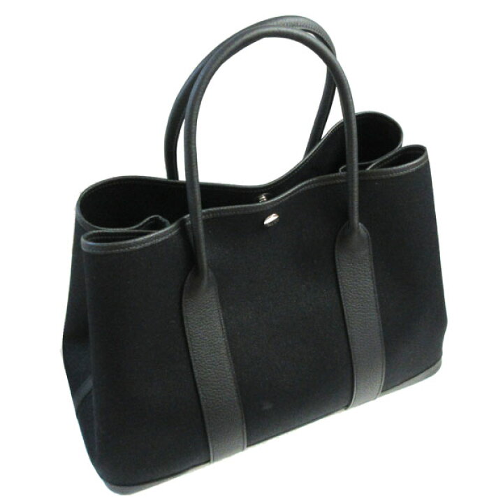 楽天市場】≪ 新品 ≫ エルメス ガーデンパーティ 36 PM ブラック 黒 