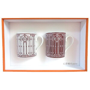  Vi  HERMES GX }OJbv@yA@HfR@AbVfR V[Y 300ml HERMES@Magu Hdeco pair White / Red Rouge / White v[g@AI@zCg/bh@[W/zCg  