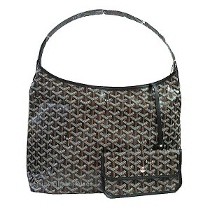 �� �V�i �� ���K�i GOYARD �S���[�� �{�G���@�z�[�{�[�@�o�b�O�@PM �u���b�N �� �S���[���@�V���b�p�[ ���{�� ���b�s���O ��Brand New�� Genuine GOYARD Bohme Hobo Bag PM Black Goyard Shopper Ribbon Wrapping