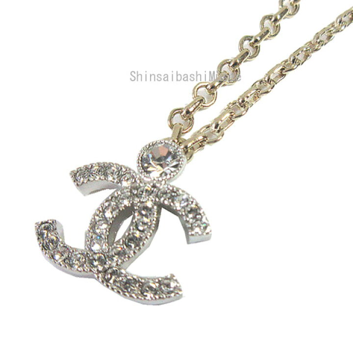 楽天市場】≪ 新品 ≫ CHANEL シャネル CCマーク ネックレス ストラス 
