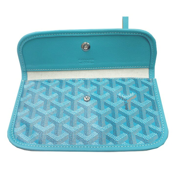 新品 GOYARD サン・ルイGM バリーズ ビーチタオル ブルーターコイズ