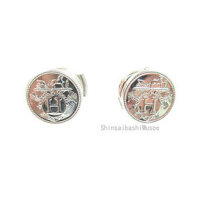 s Vi t GX GNXuX TPM sAX Vo[ TPM SV925  { bsO [BrandNew] Hermes Exlibris TPM Earrings Silver TPM SV925