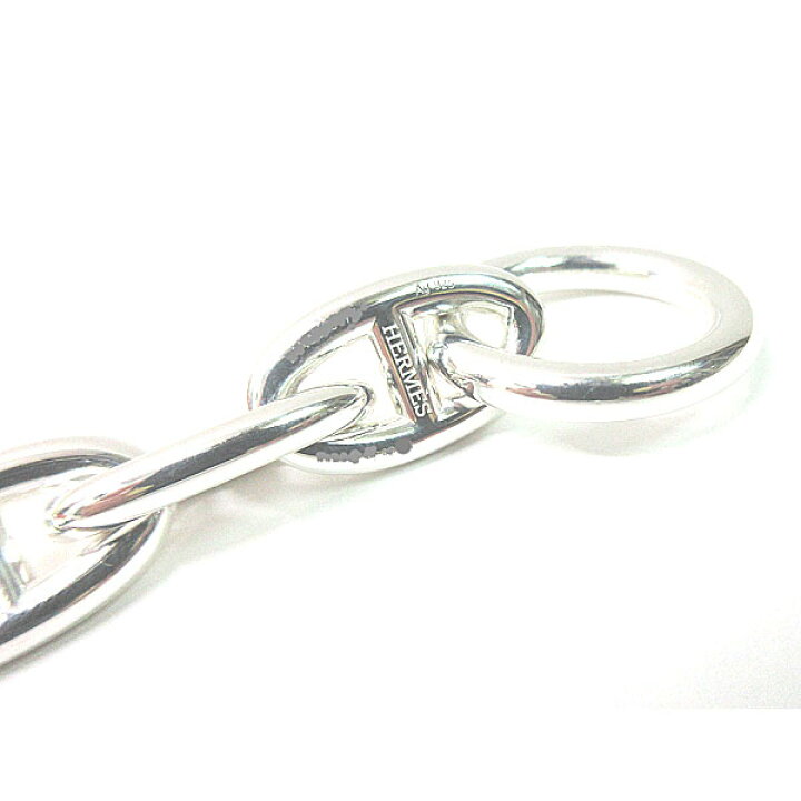 楽天市場】《 新品 》エルメス シェーヌダンクル GM 13コマ シルバー製  