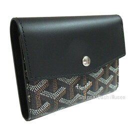 ≪新品≫正規品 GOYARD ゴヤール サンガブリエル ウォレット 黒 ブラック 三つ折り財布 ノワール 箱 ショッパー ≪Brand new≫ GOYARD Saint Gabriel Wallet Black Noir Tri-fold Wallet Box Genuine