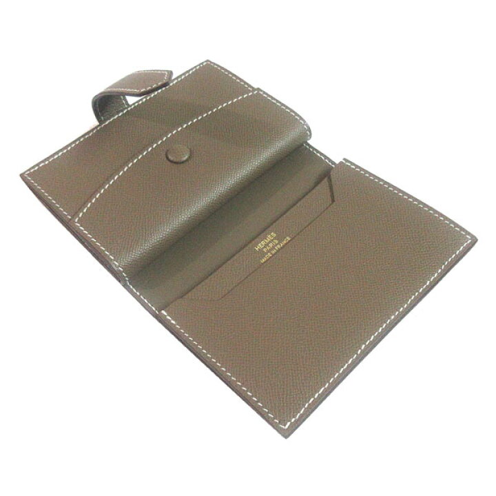 楽天市場】≪ 新品 ≫ エルメス ベアン ミニ エトゥープ ゴールド金具 