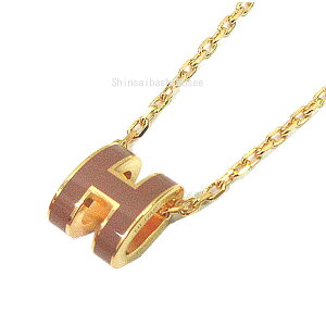  Vi GX y_g ~j |bvAbV lbNX POP.H j[S[h S[h  { bsO Brand new  Hermes Pendant Mini Pop H Necklace POP.H New Gold Gold Box Ribbon Wrapping