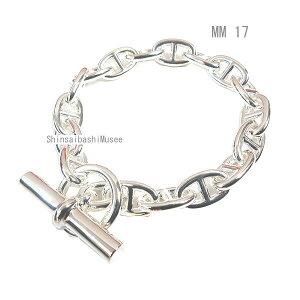 sVit GX VF[k_N MM 17 Vo[ Vo[`F[ uXbg oO 17R} HERMES @{̃bsO Chaine Dancre Silver
