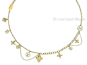 ��V�i�� Vuitton ���C���B�g�� �l�b�N���X �R���G �u���[�~���O M64855 LV�T�[�N�� ���m�O�����t�����[ �� ���{�� ���b�s���O �r�g�� �y���_���g