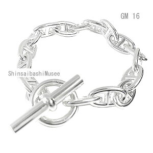 s Vi t GX VF[k_N GM 16R} Vo[ Vo[ `F[ uXbg oO HERMES @{̃bsO Chaine Dancre GM 16M Silver