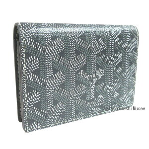��V�i�␳�K�i GOYARD �S���[�� �J�[�h�P�[�X �}���[���u �O���X �O���[ �� ��Brand new�� GOYARD Goyard MALESHERBES CARD WALLET Gris Gray Box Genuine